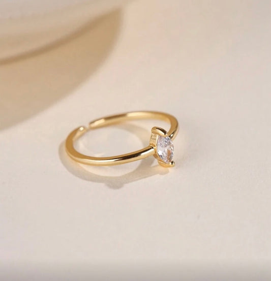 “The Gem” Gold Ring
