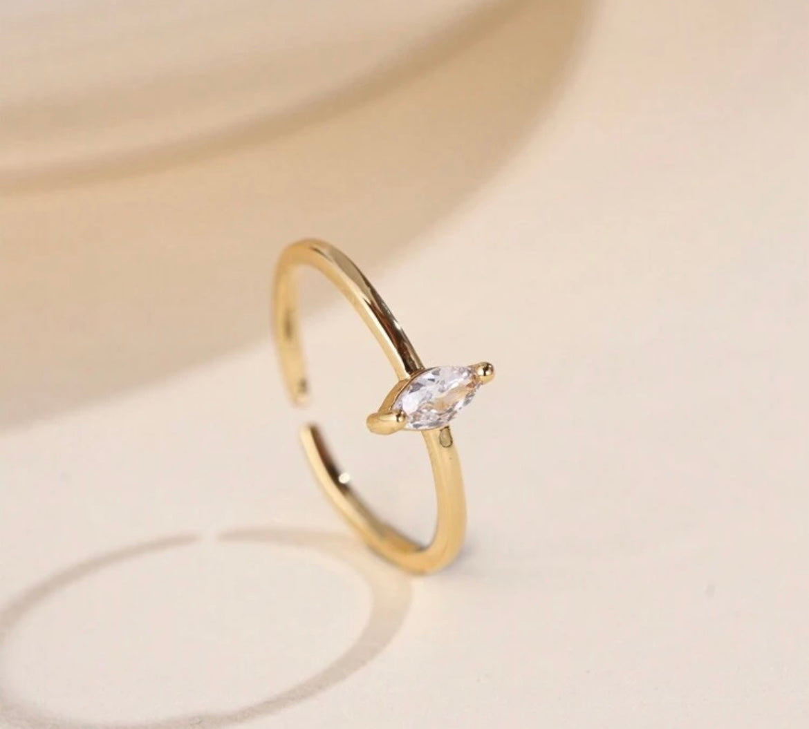 “The Gem” Gold Ring