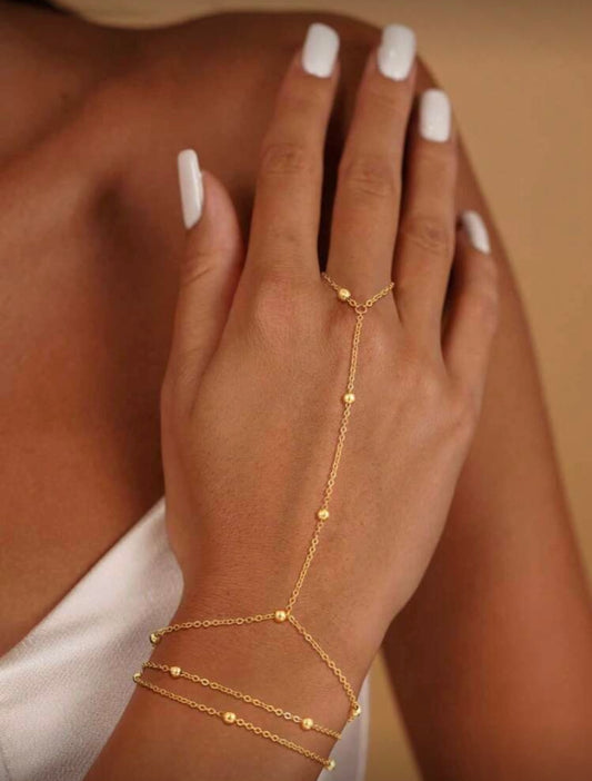 Ball Detail Hand Chain