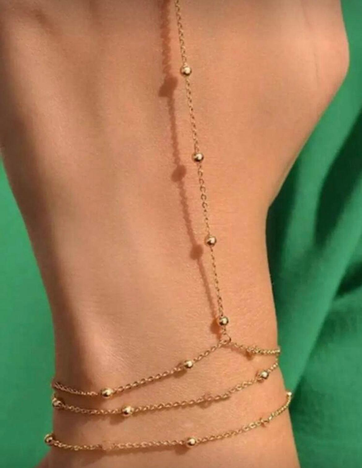 Ball Detail Hand Chain