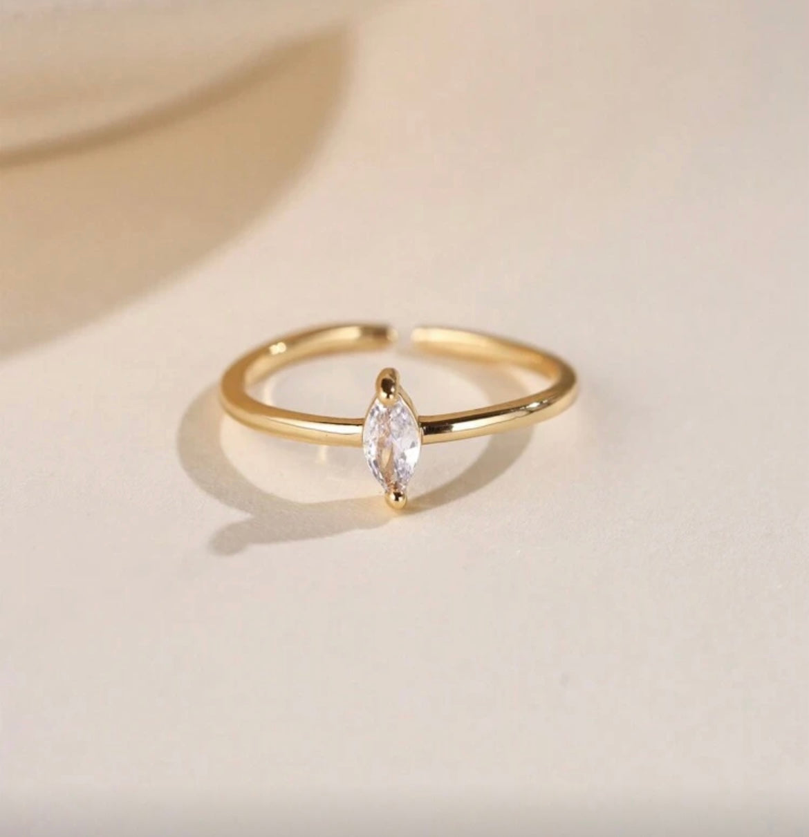 “The Gem” Gold Ring